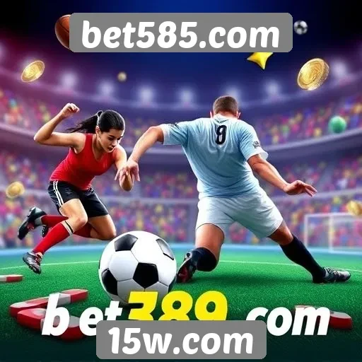Diversidade de jogos disponíveis no bet585.com