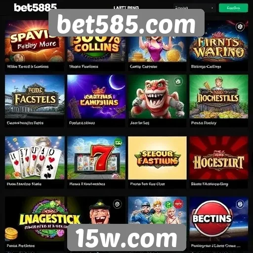 bet585.com oferece variedade de jogos de cassino
